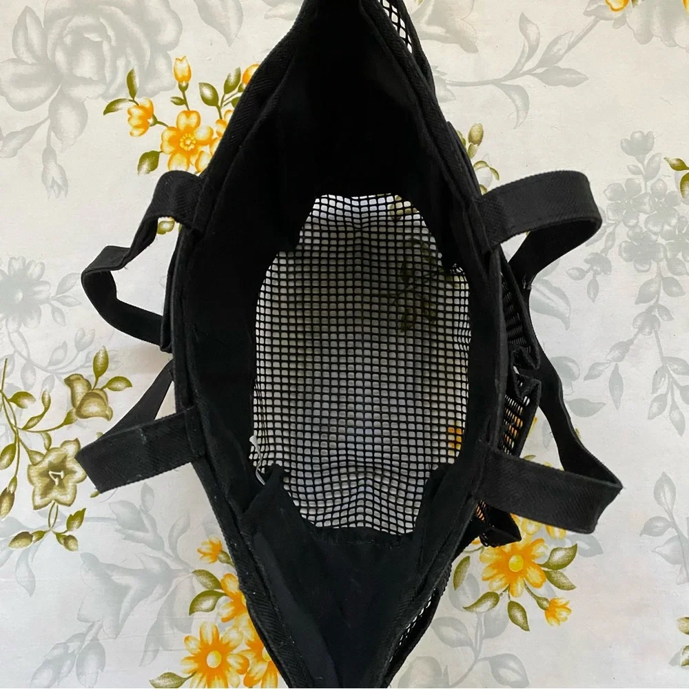 Black Mesh Shower Caddy